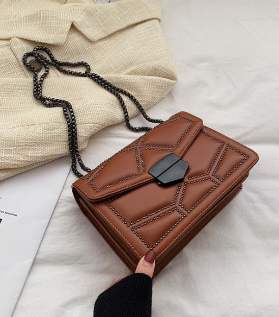 Rivet Chain Small Crossbody
