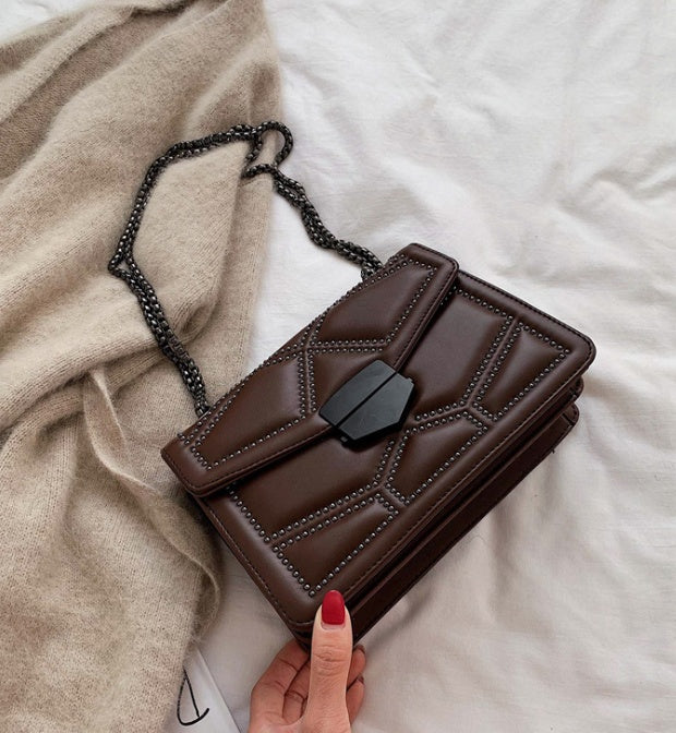 Rivet Chain Small Crossbody