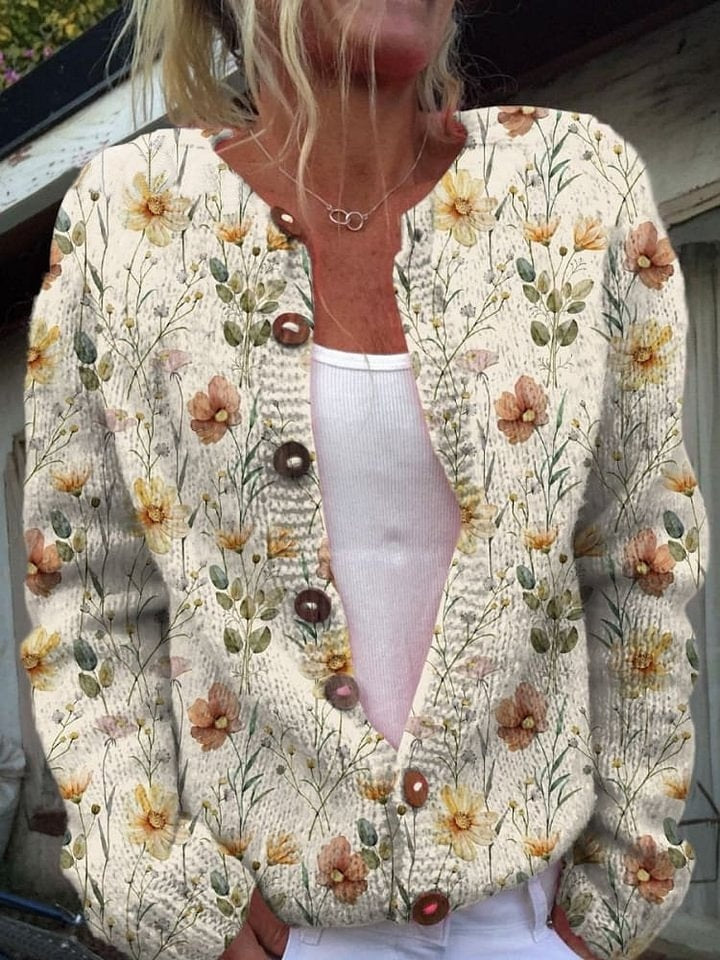 Casual Cloak Cardigan Tröja