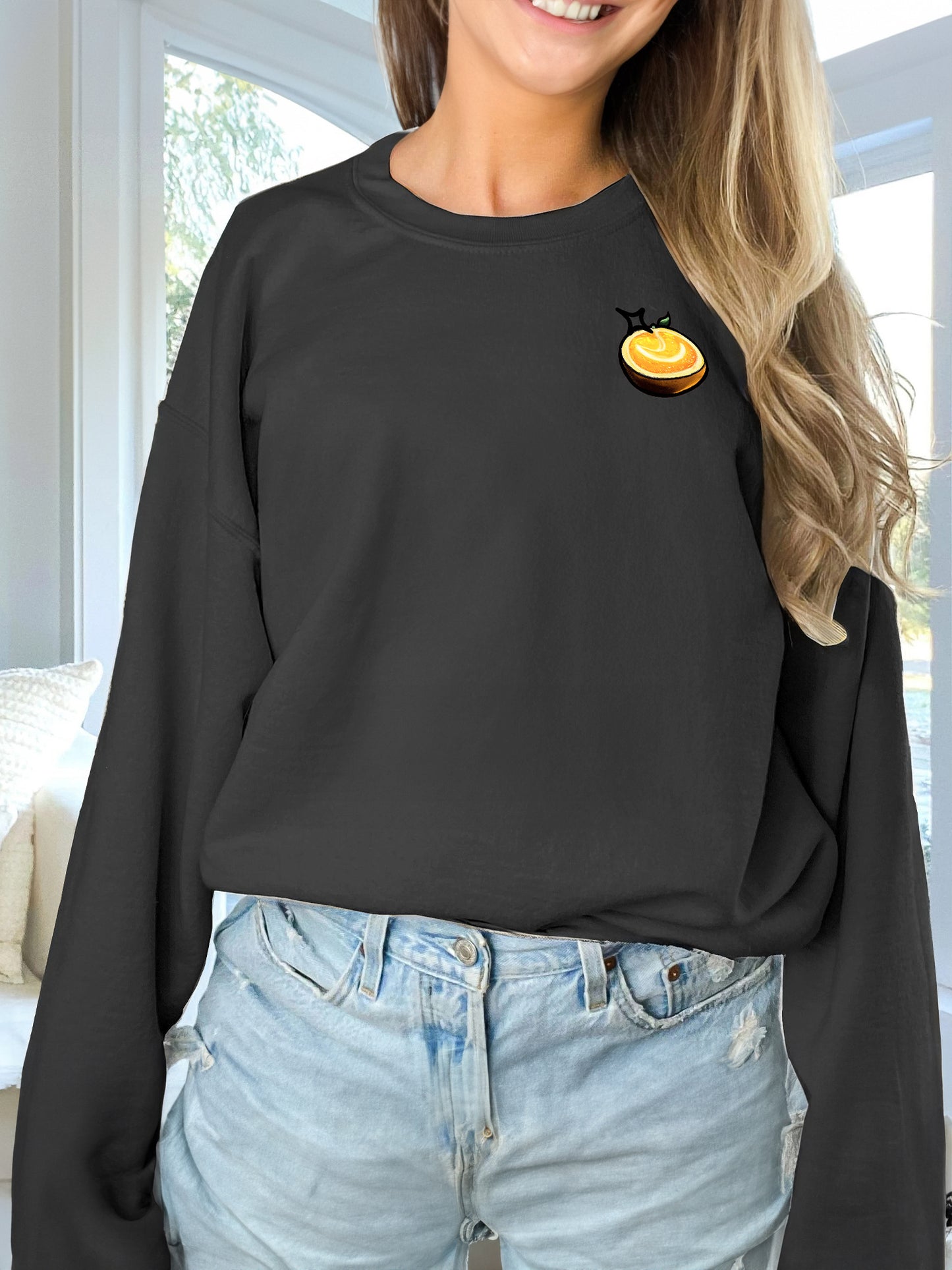 Long Sleeved Printed Hoodie