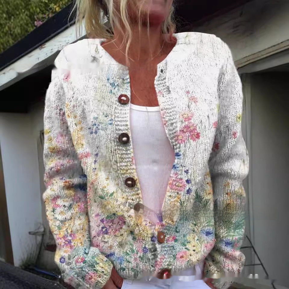 Casual Cloak Cardigan Tröja
