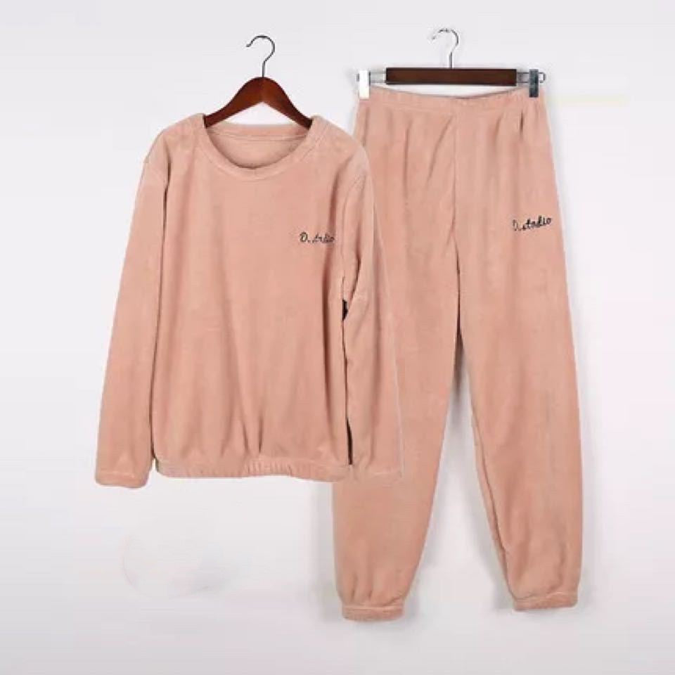 Wear Coral Loose Lazy Suit