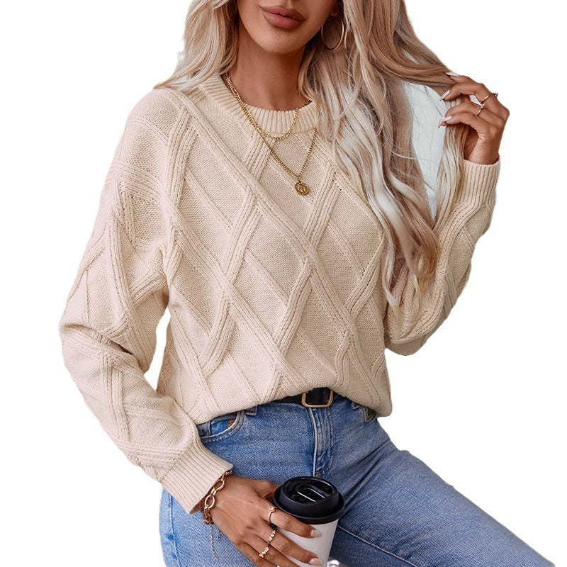 Diamond Pullover Loose
