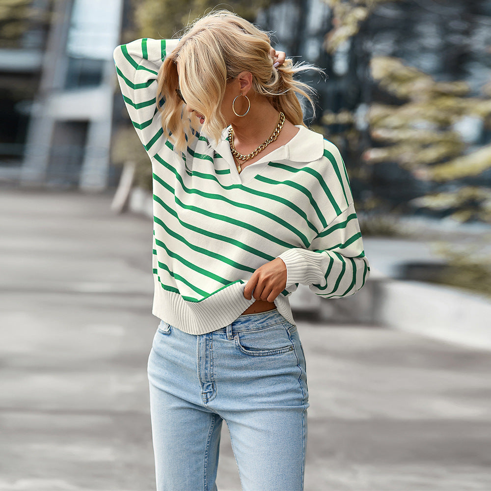 StripeCharm Sweater