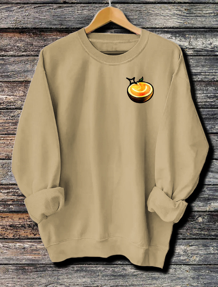 Long Sleeved Printed Hoodie