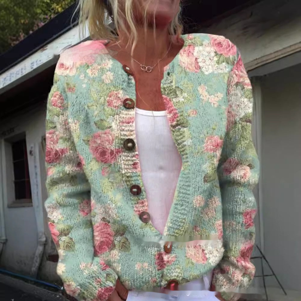 Casual Cloak Cardigan Tröja