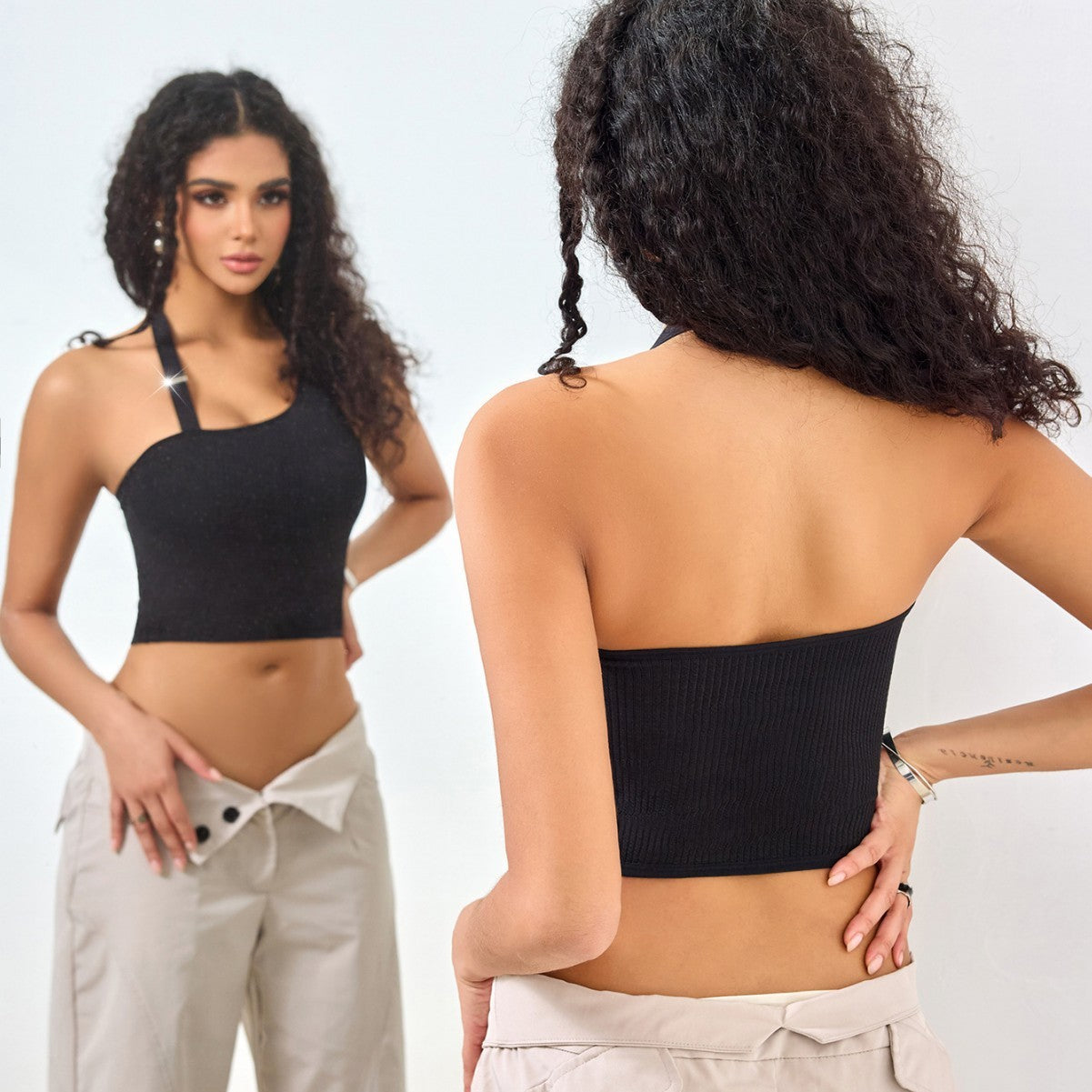 Luna One-Shoulder Top