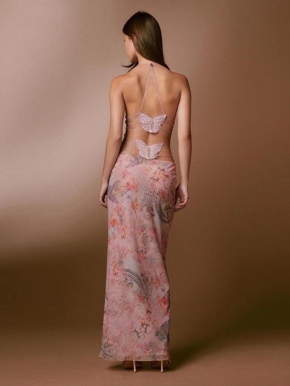 Floral Print Halter