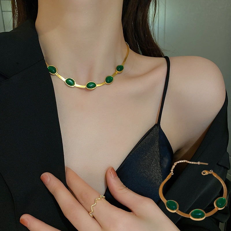 Green Stone Crytal