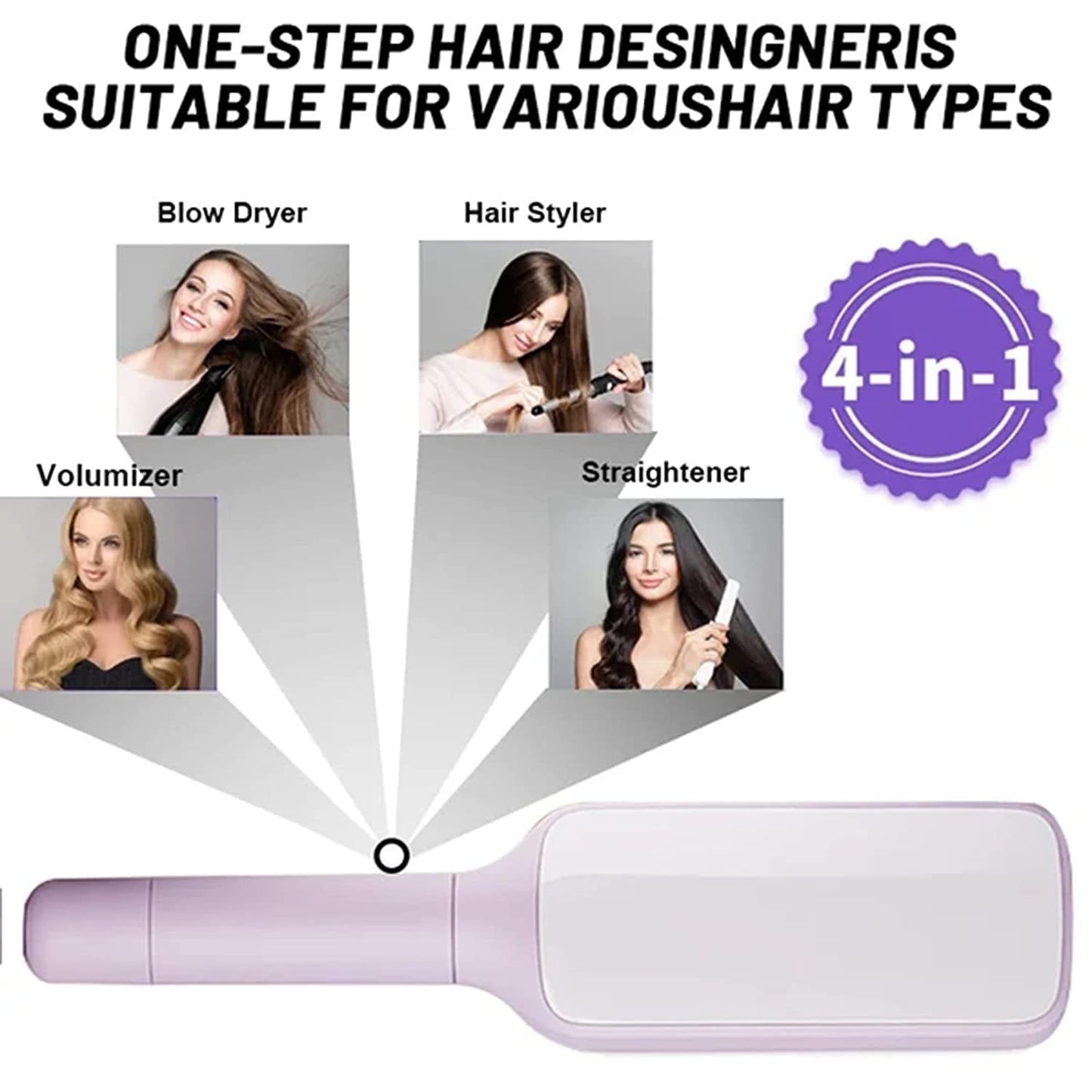 Magic Clean Hairbrush
