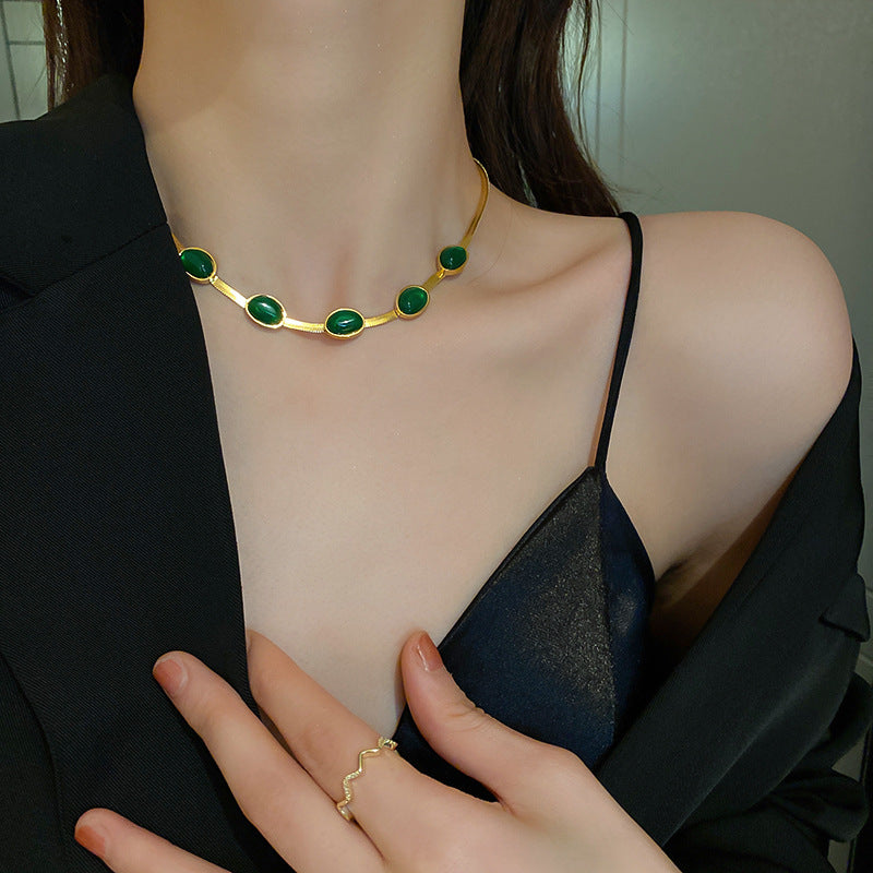 Green Stone Crytal