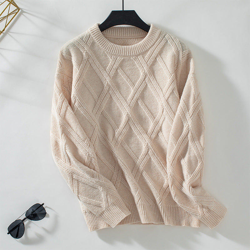 Diamond Pullover Loose