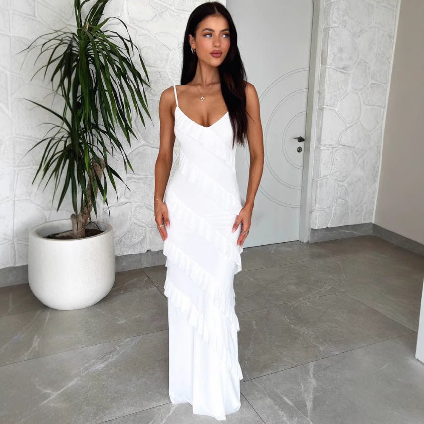 Flora Ruffle Dress - Damshop
