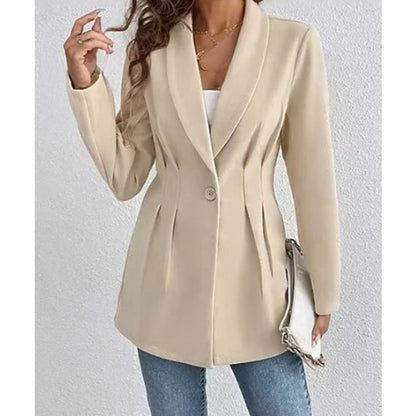 Långärmad Slim Fit Woolen Damkappa