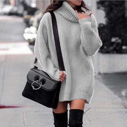 Fashionable Knitted Dress Sweaters