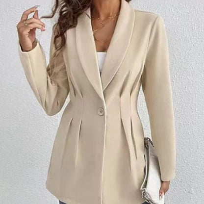 Långärmad Slim Fit Woolen Damkappa