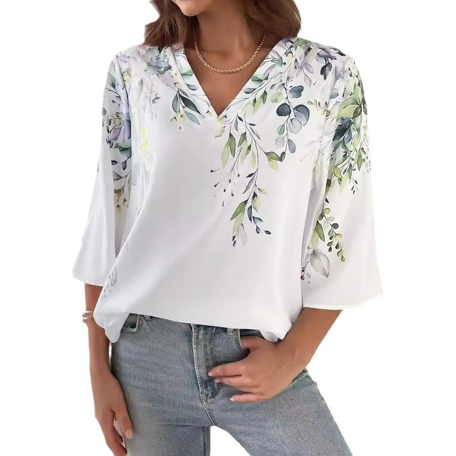 Pullover T-shirt Casual Top