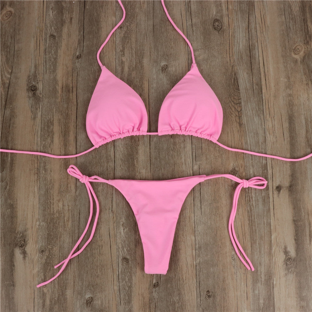 Lace-up Bikini