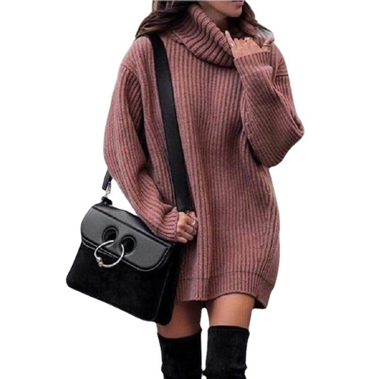 Fashionable Knitted Dress Sweaters