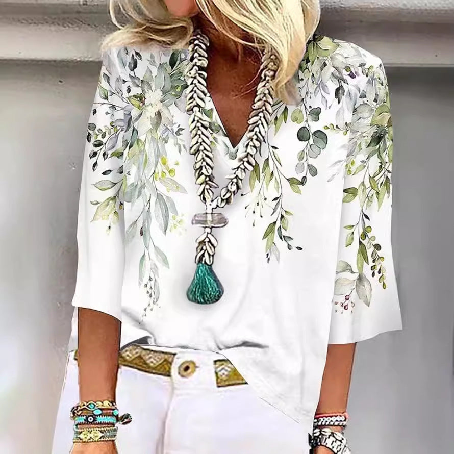 Pullover T-shirt Casual Top