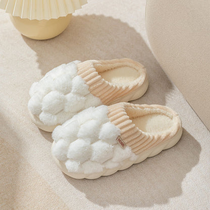 Cotton Slippers Winter Home
