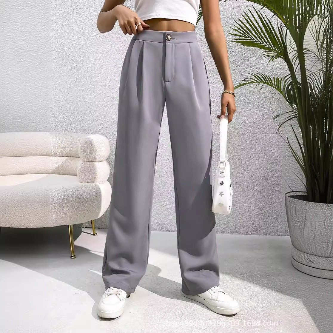 Suit Wide-leg Pants
