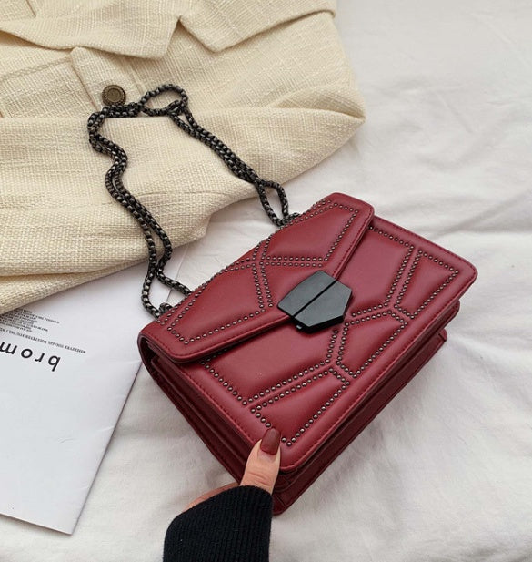 Rivet Chain Small Crossbody