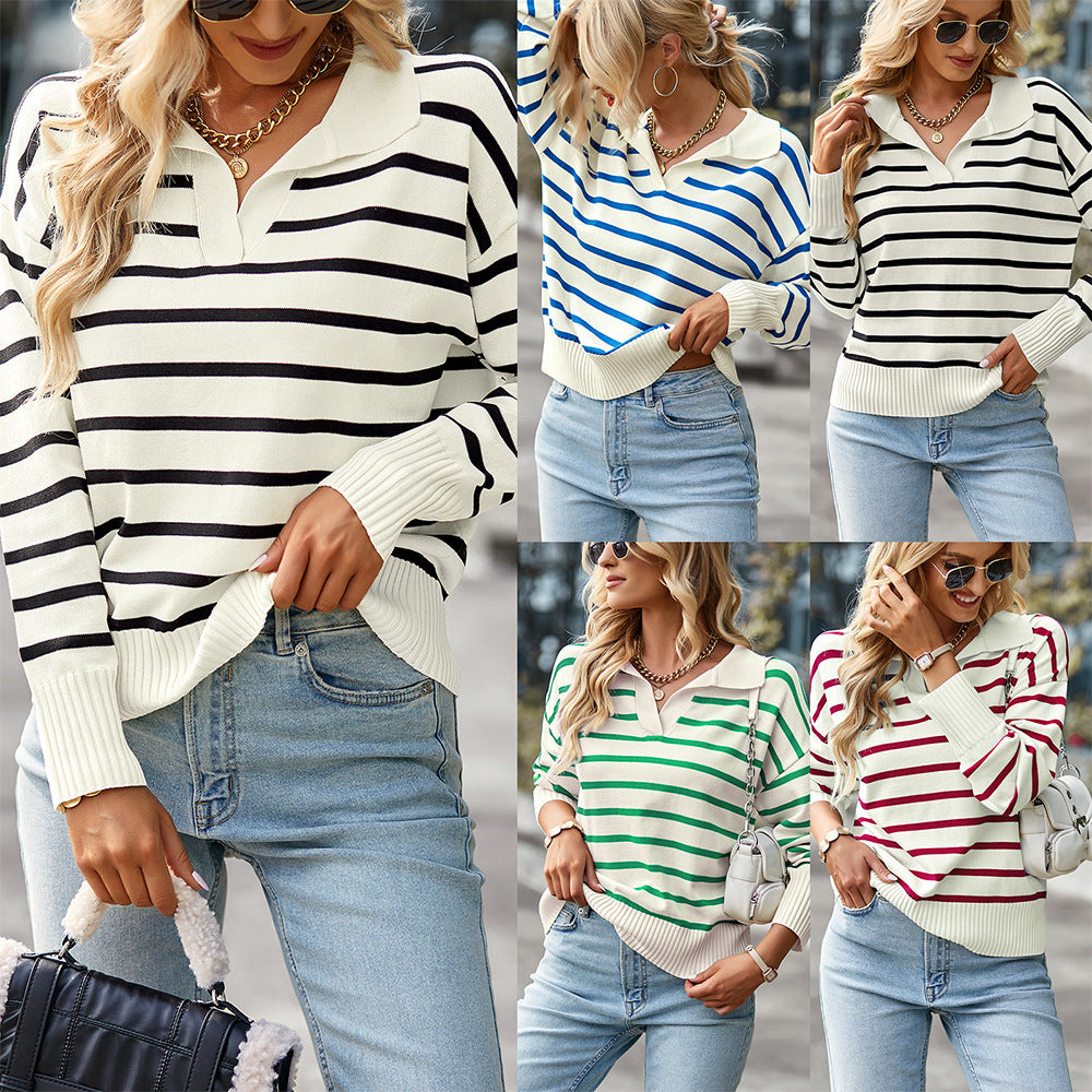 StripeCharm Sweater