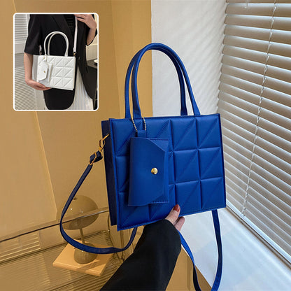 Plaid Chic Square Tote Väska