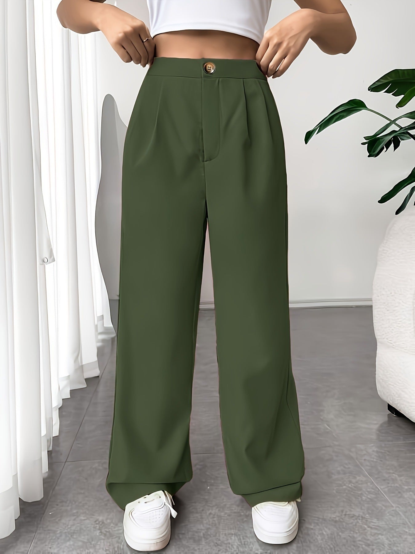 Suit Wide-leg Pants