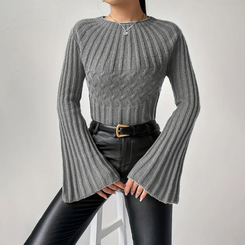 Sweater Fashion Pullover Round-neck