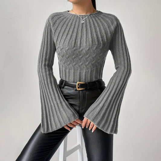 Sweater Fashion Pullover Round-neck
