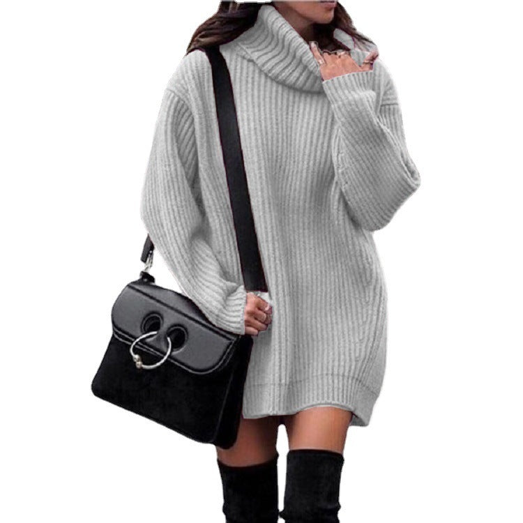 Fashionable Knitted Dress Sweaters
