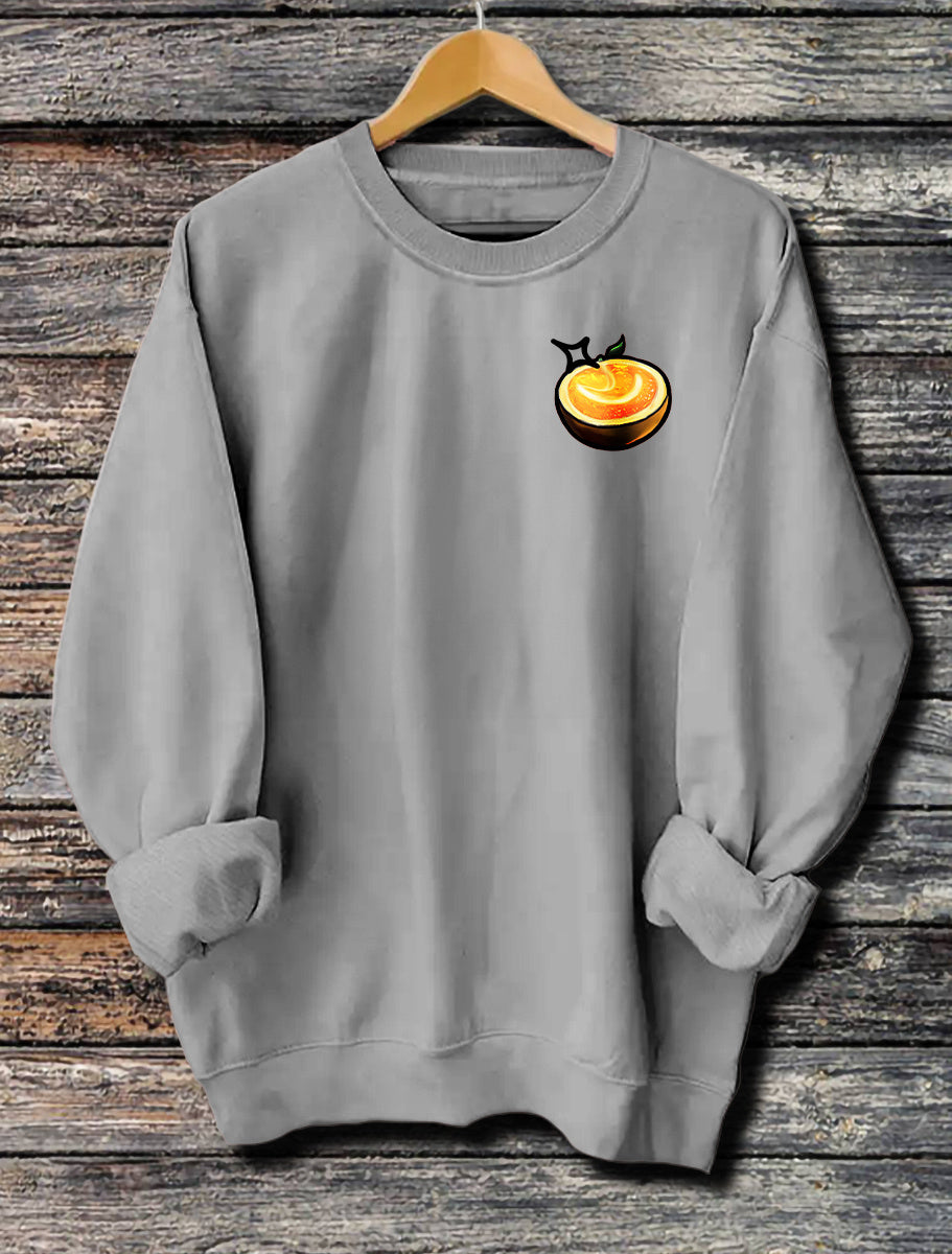 Long Sleeved Printed Hoodie