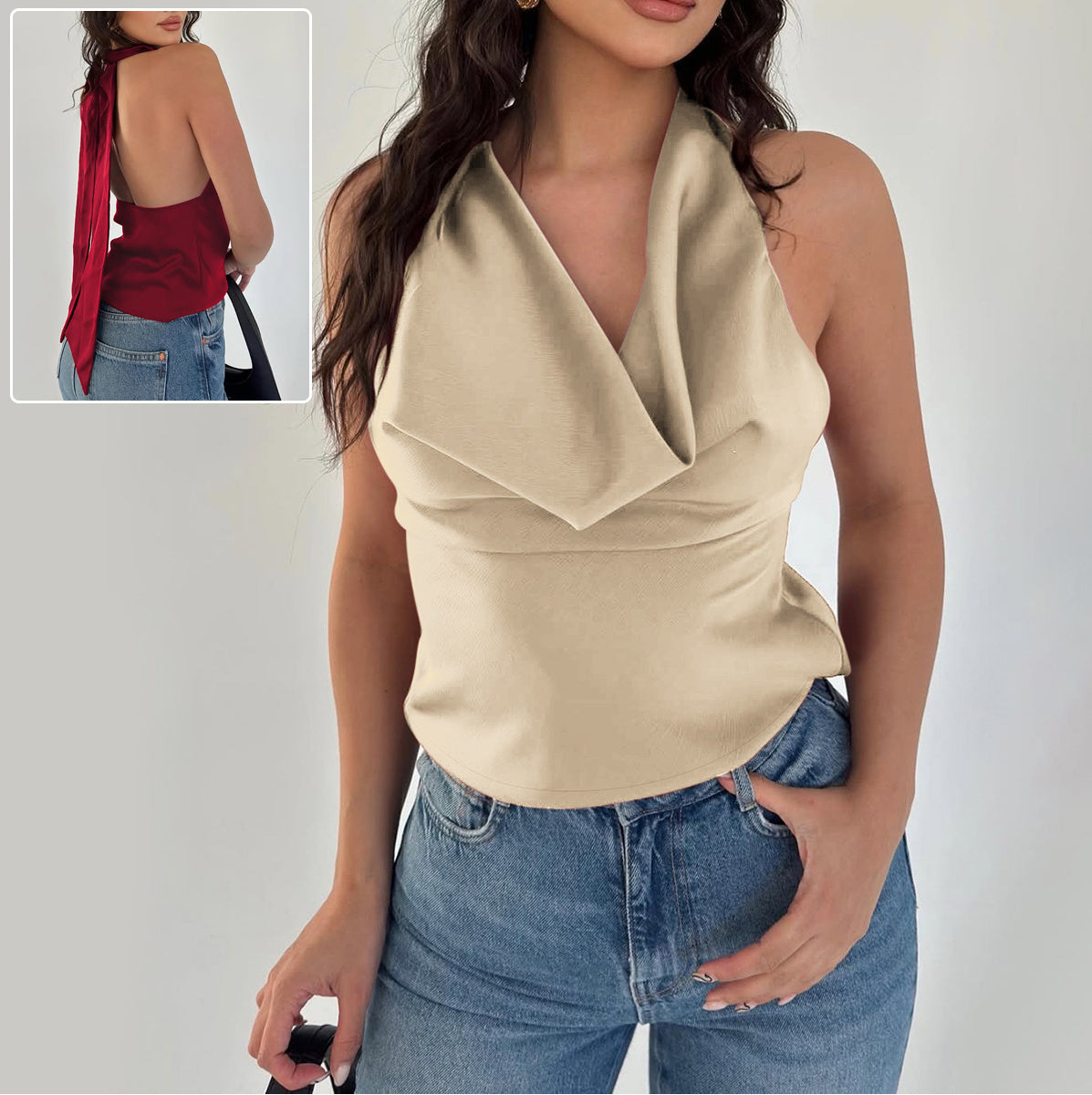 SleekTie Halter Vest