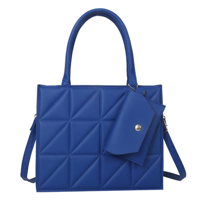 Plaid Chic Square Tote Väska