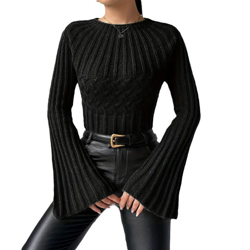 Sweater Fashion Pullover Round-neck