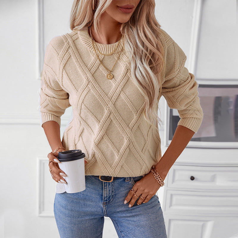 Diamond Pullover Loose