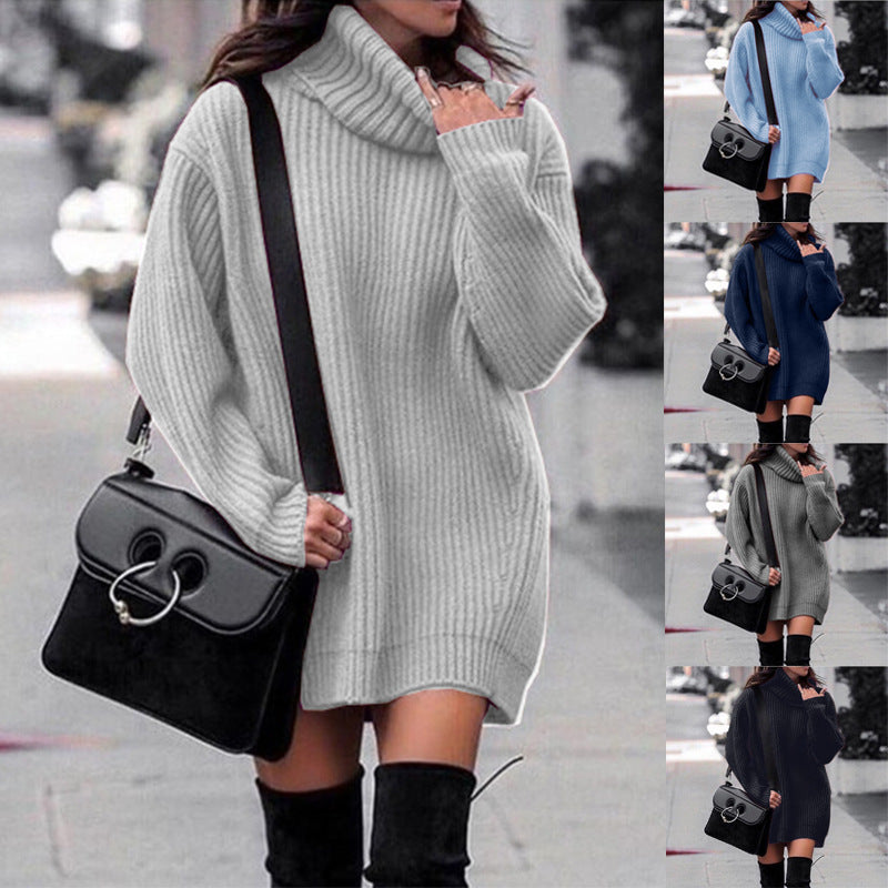 Fashionable Knitted Dress Sweaters