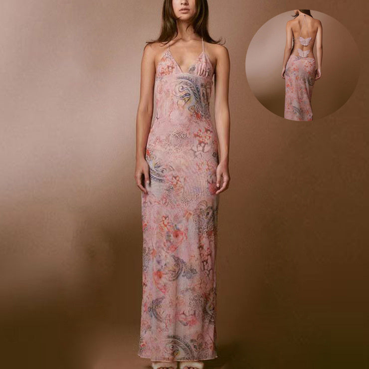 Floral Print Halter