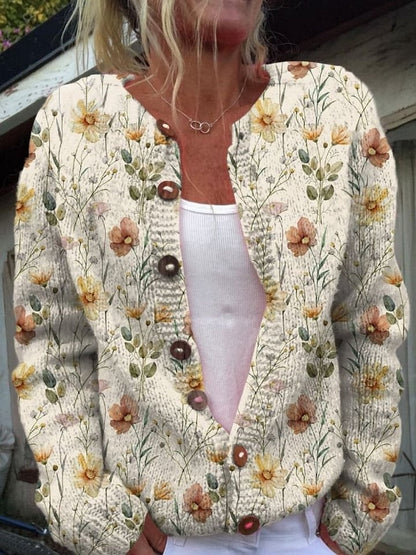 Casual Cloak Cardigan Tröja