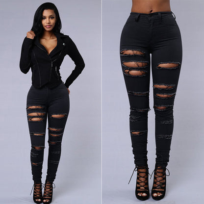 EdgeFit Ripped Skinny Jeans