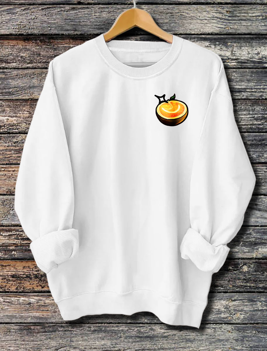 Long Sleeved Printed Hoodie