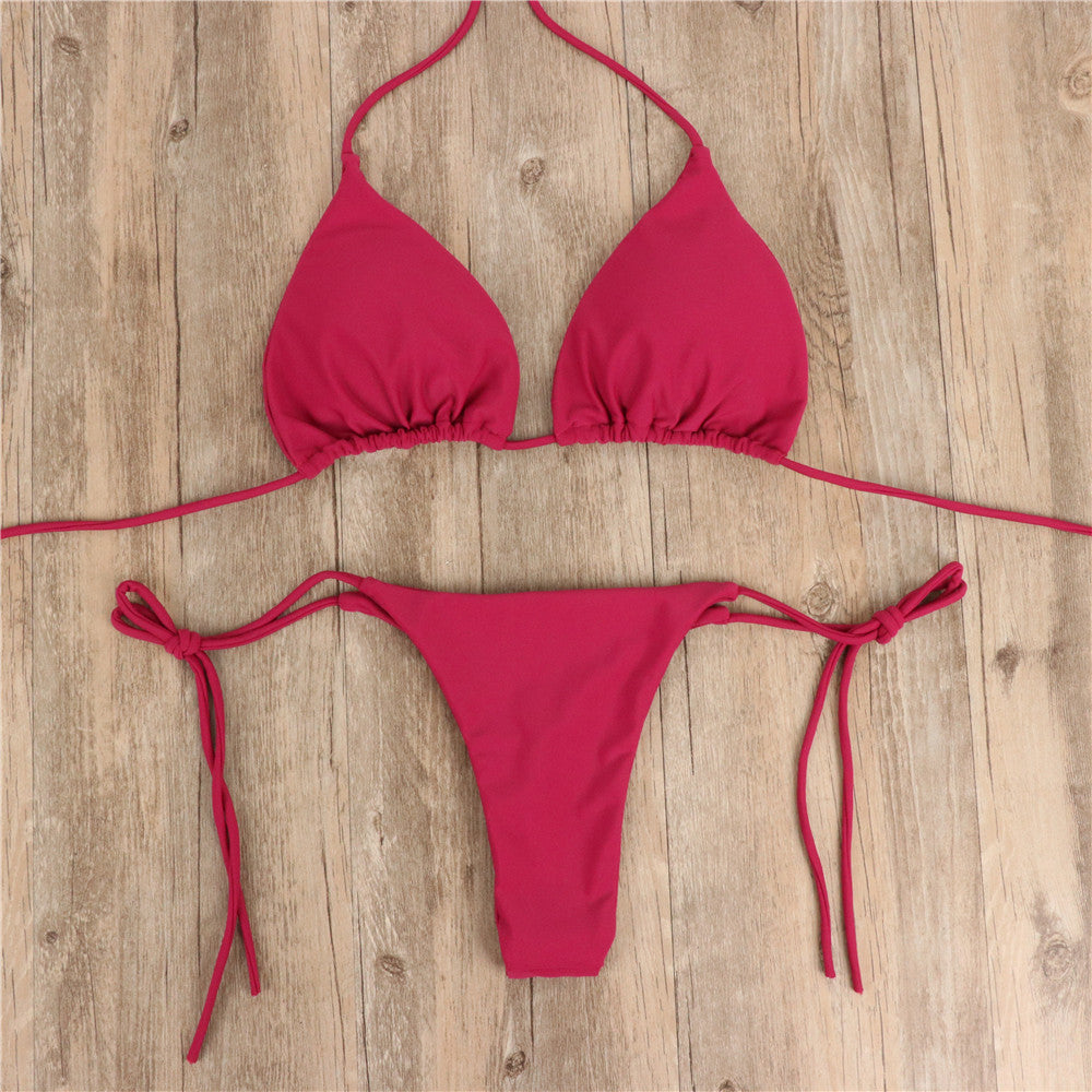 Lace-up Bikini
