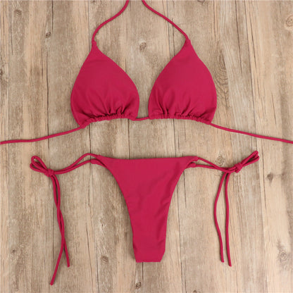 Lace-up Bikini