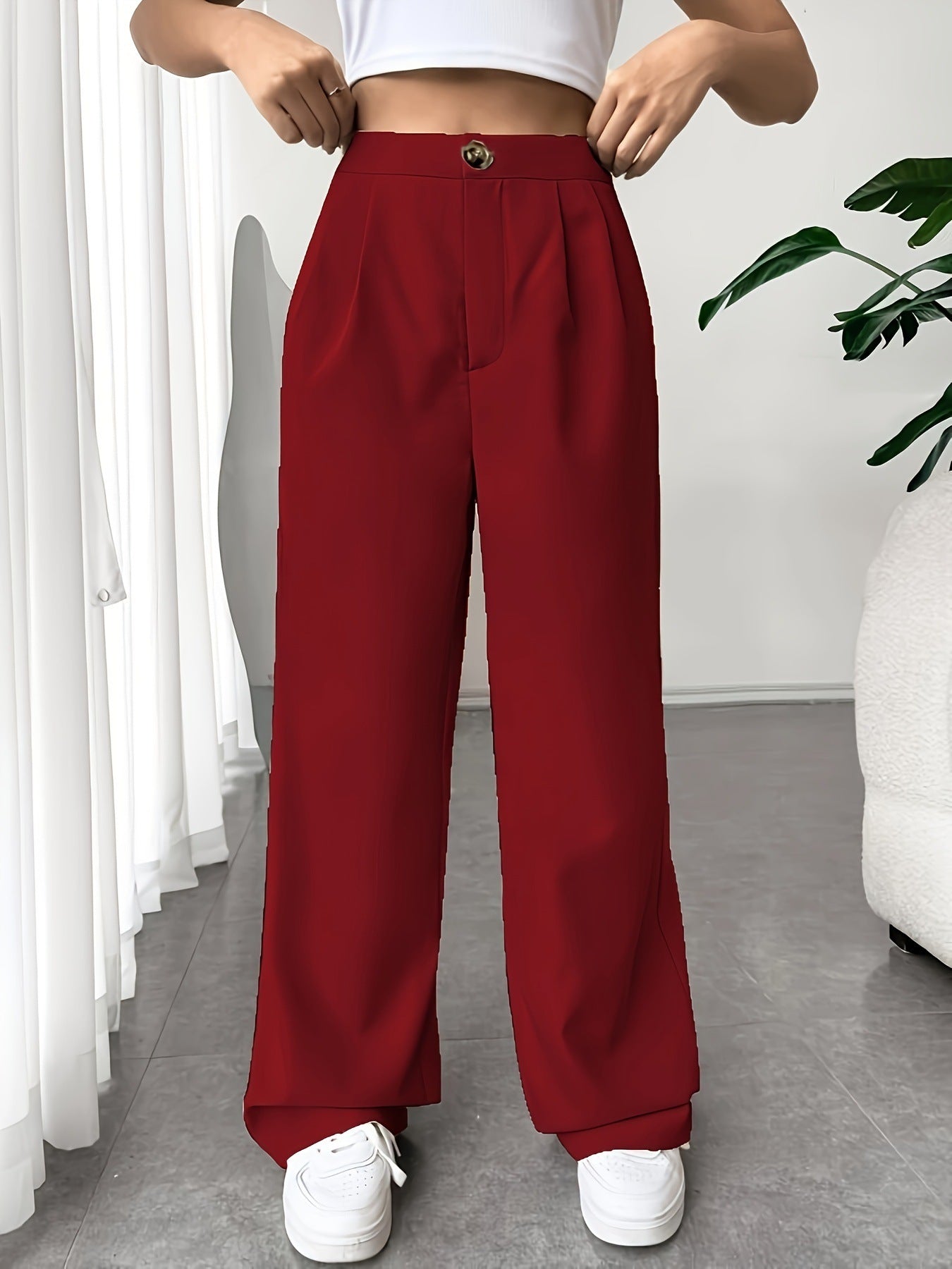 Suit Wide-leg Pants