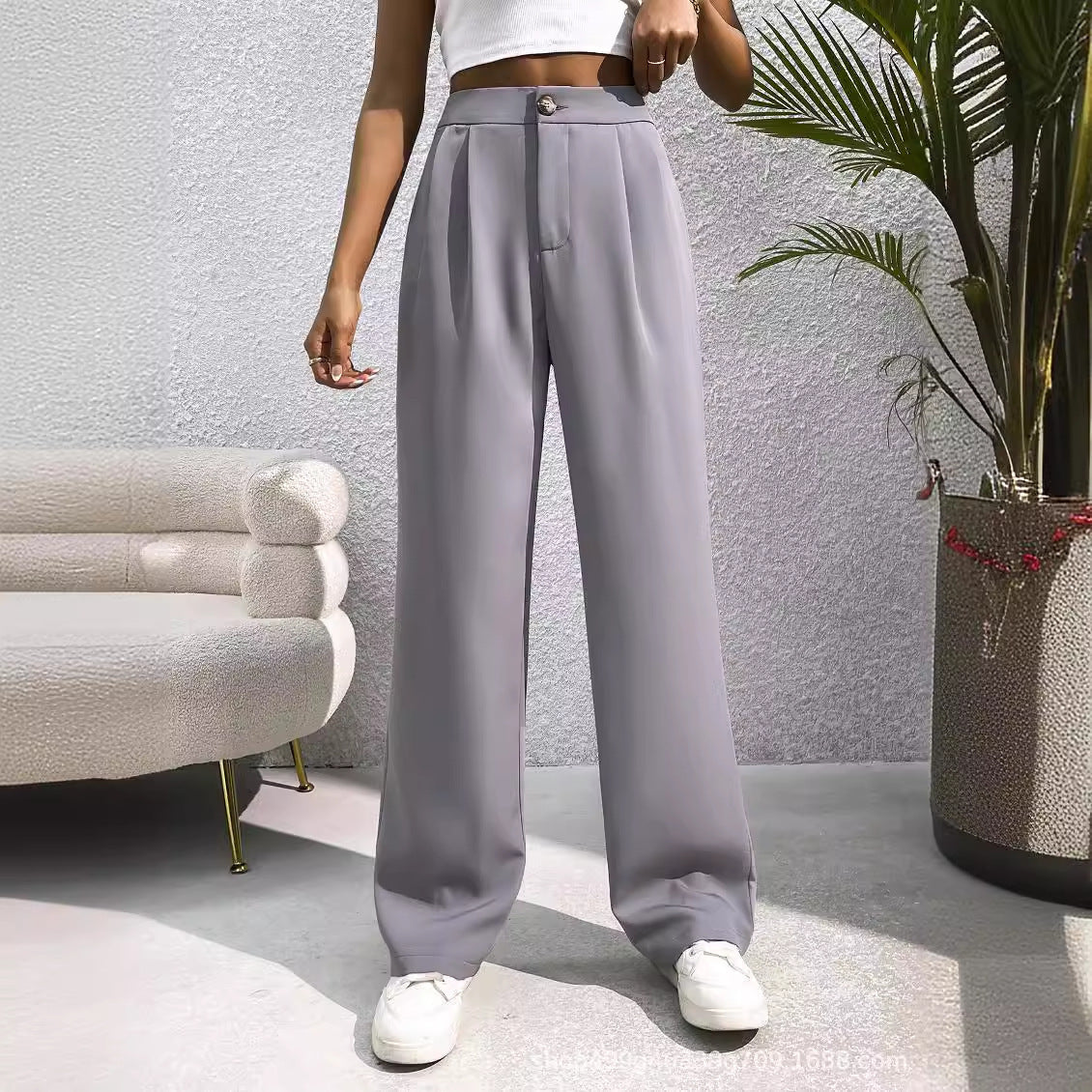 Suit Wide-leg Pants