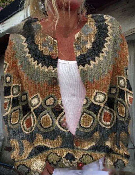Casual Cloak Cardigan Tröja
