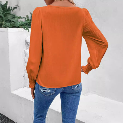 Lace Welt Versatile Slimming Top