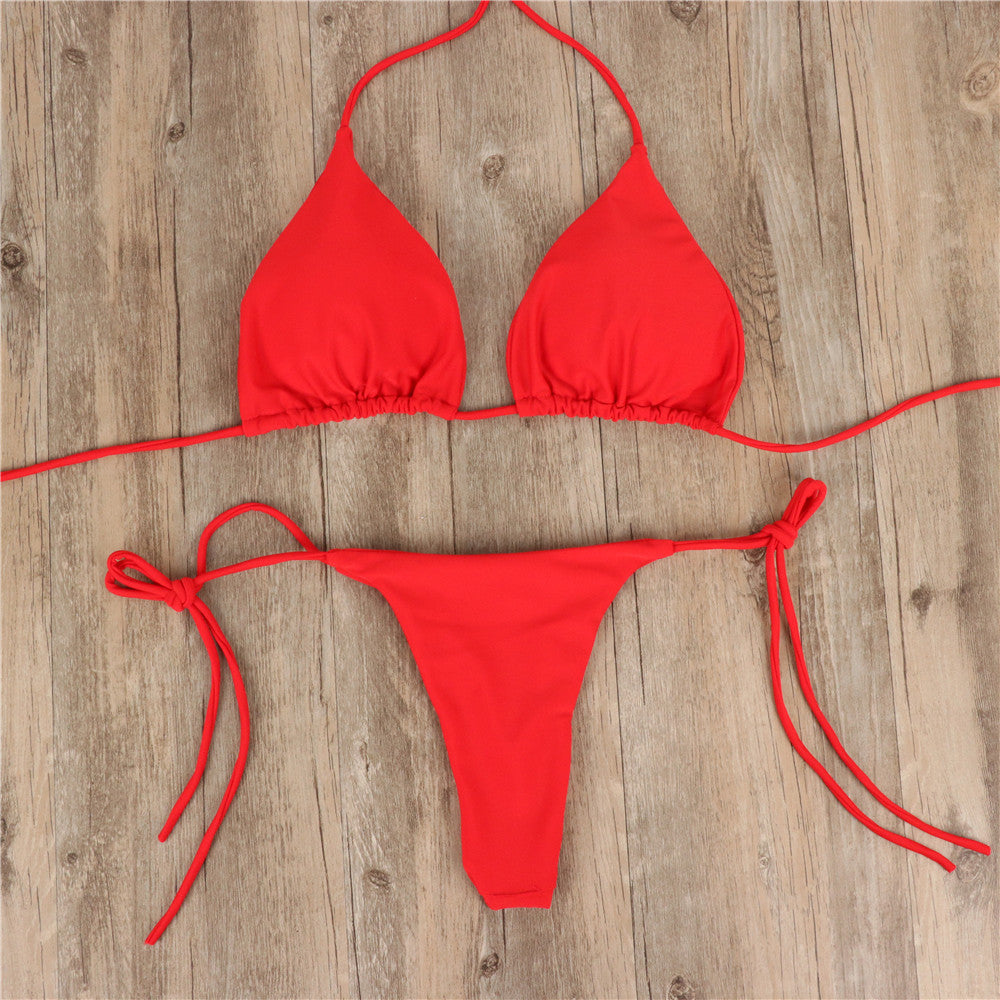 Lace-up Bikini
